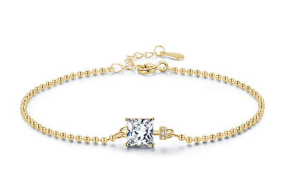 צמיד כסף 925 משובץ אבני זירקוניה