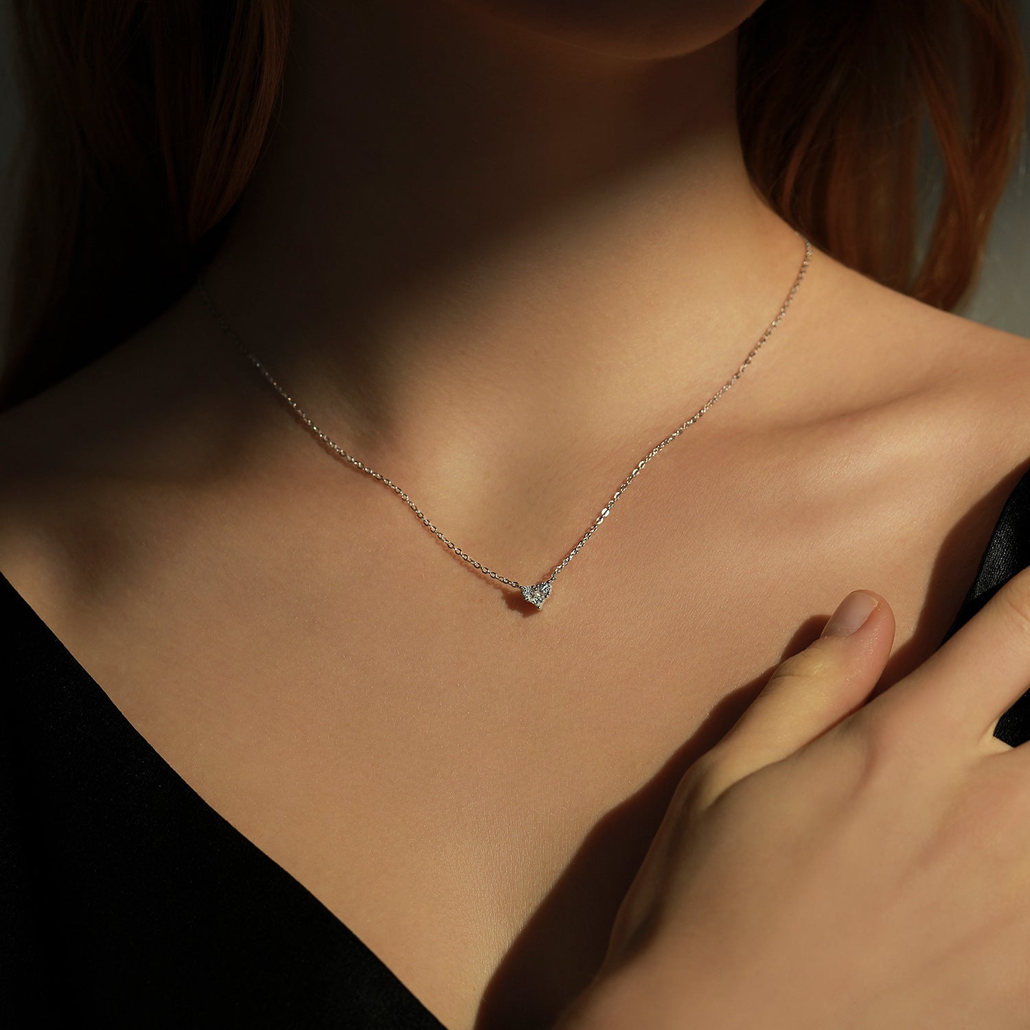 שרשרת תליון לב כסף 925